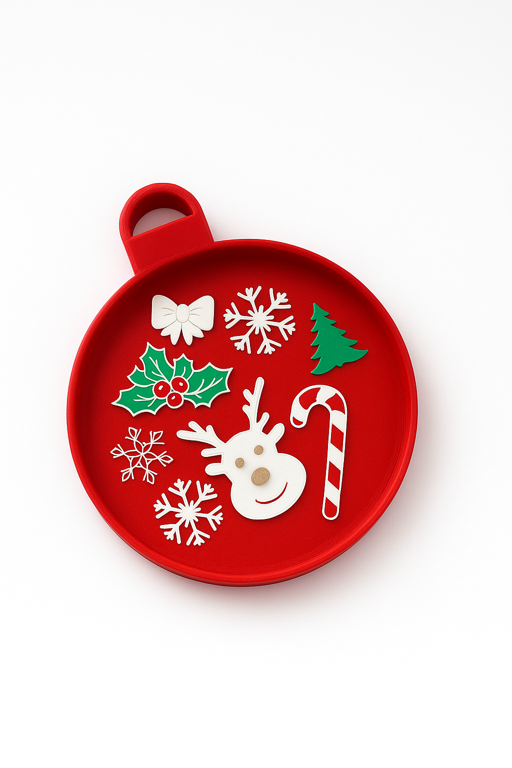 Festive Bauble Treat & Snack Tray