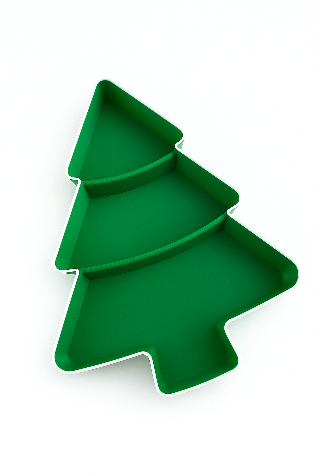 Christmas Tree treat dishes (set of 2)