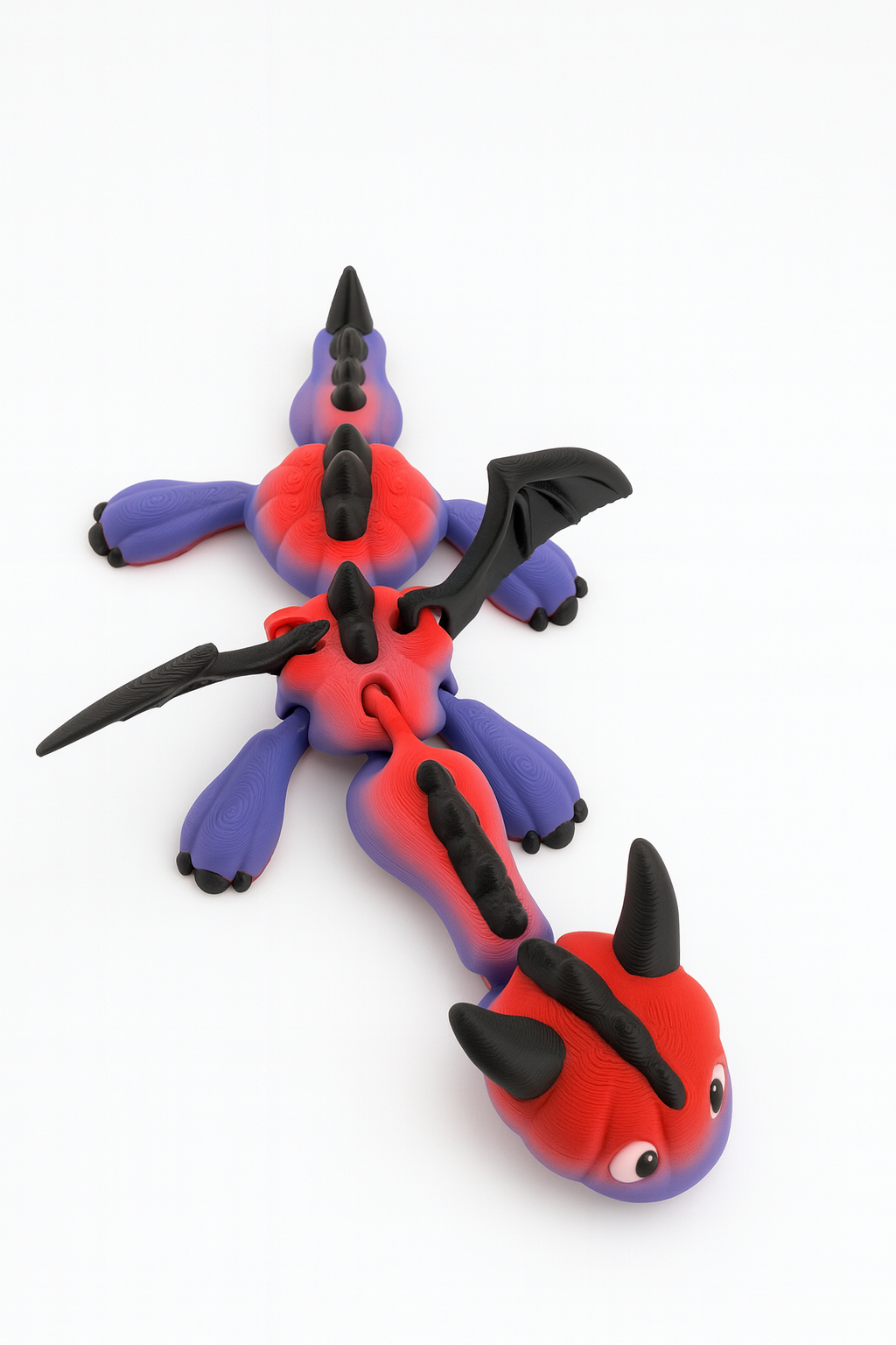 Articulated 3D Dragon Figure