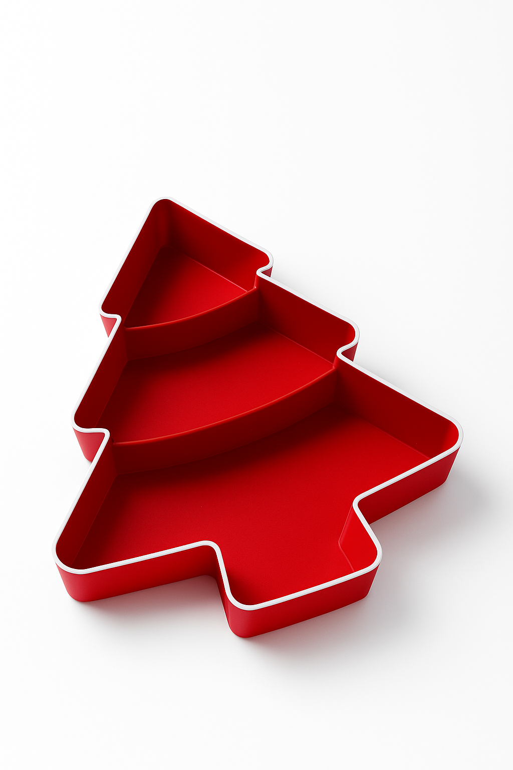 Christmas Tree treat dishes (set of 2)