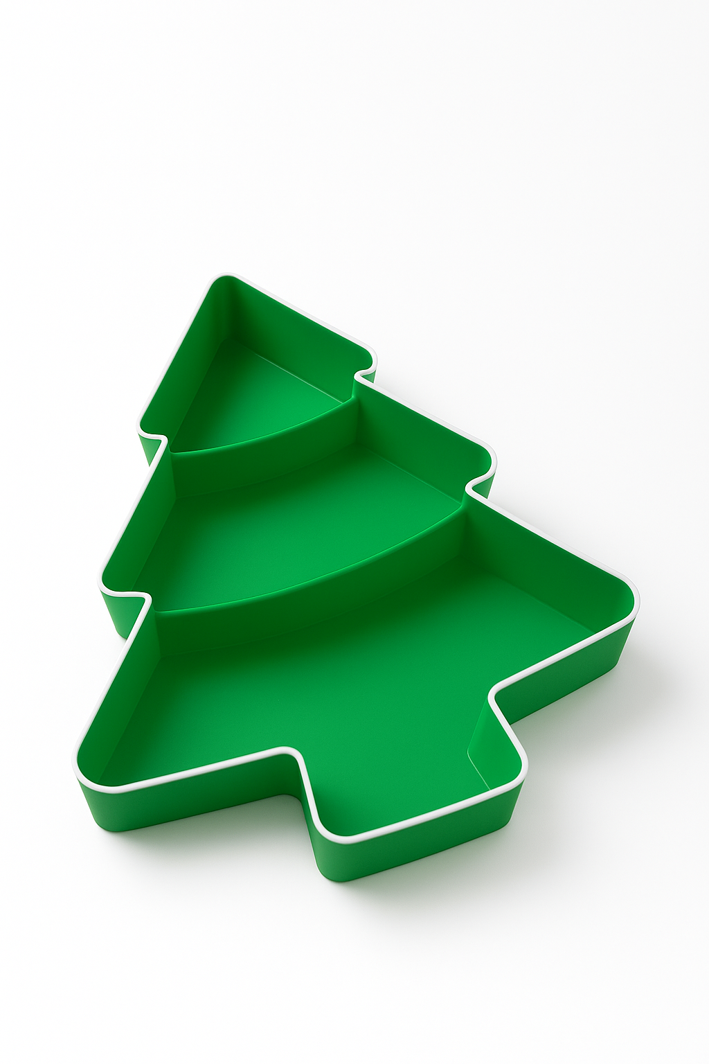 Christmas Tree treat dishes (set of 2)