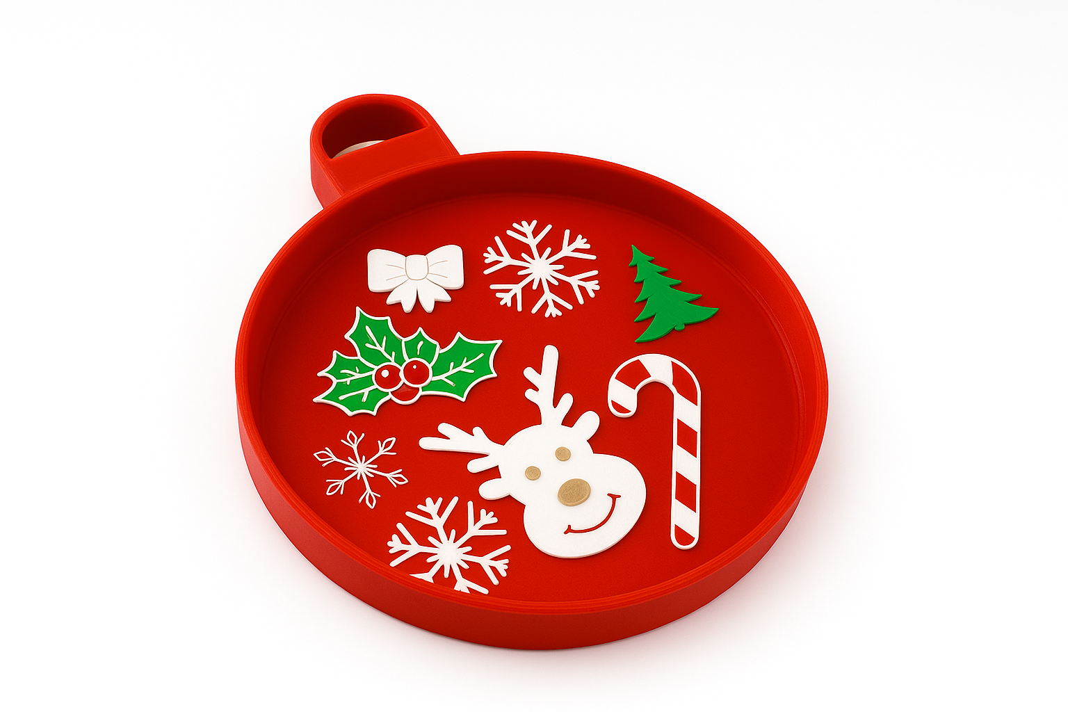Festive Bauble Treat & Snack Tray