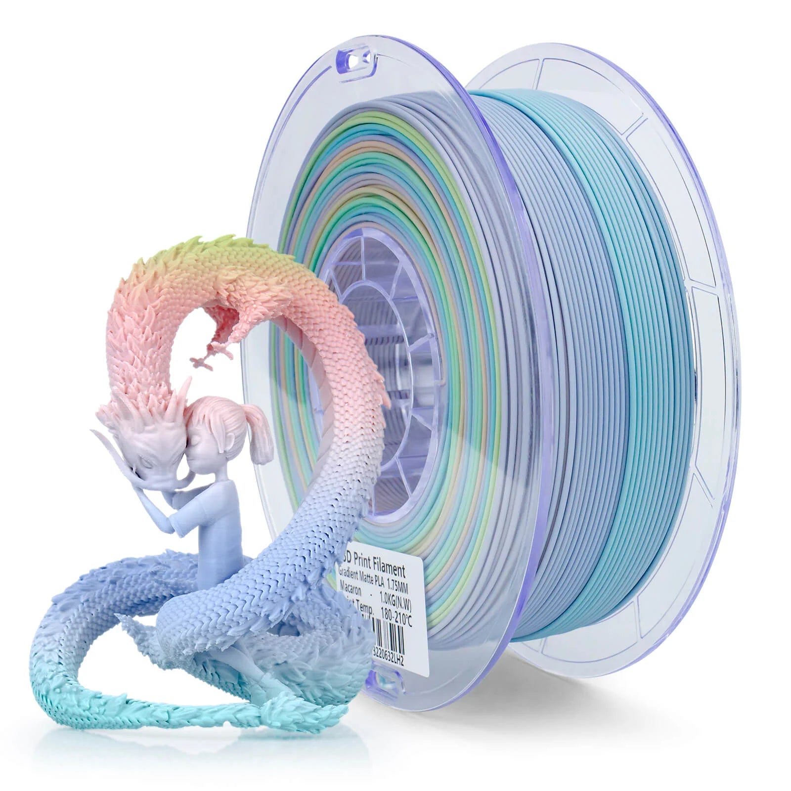 ZIRO Gradient Matte PLA Filament 1.75mm