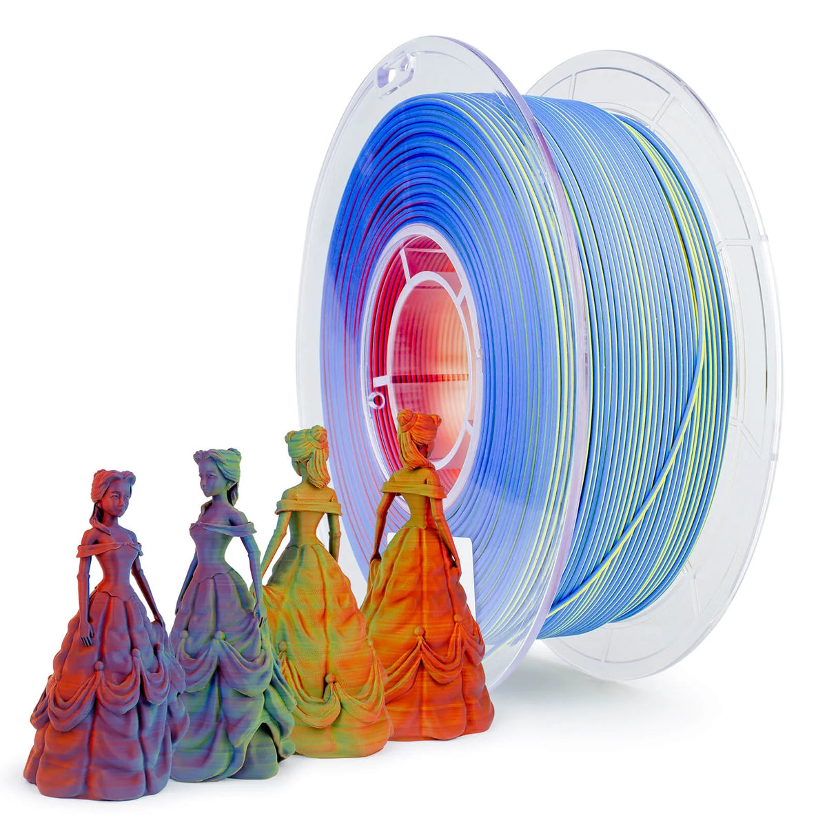 ZIRO Tri-color Matte PLA Filament 1.75mm