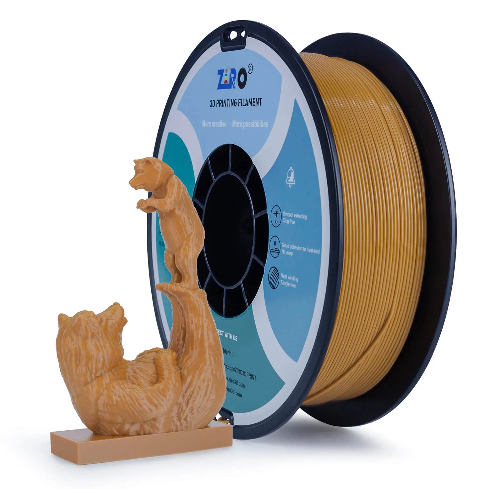 ZIRO PLA PRO Basic Color Series Filament 1.75mm