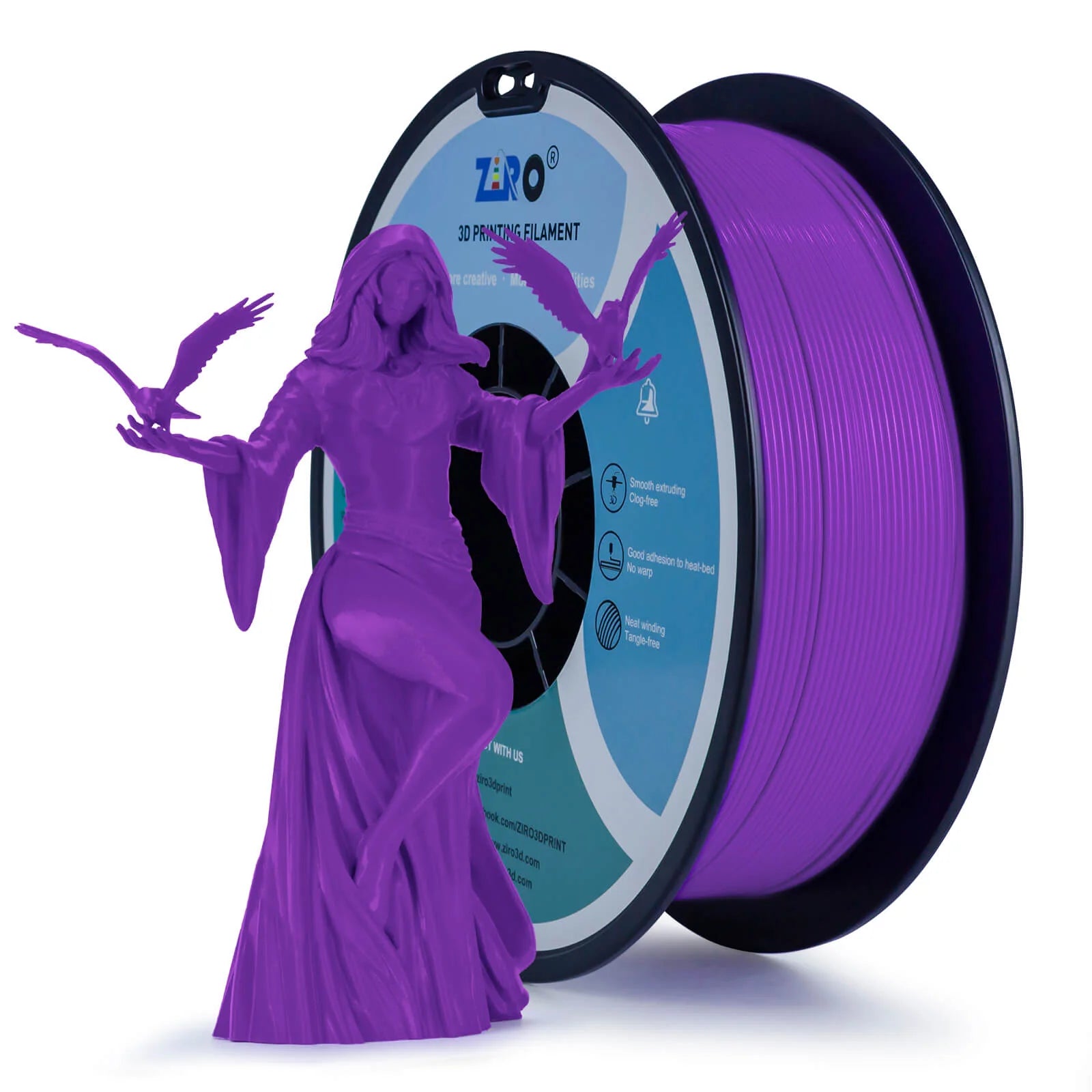 ZIRO PLA PRO Basic Color Series Filament 1.75mm