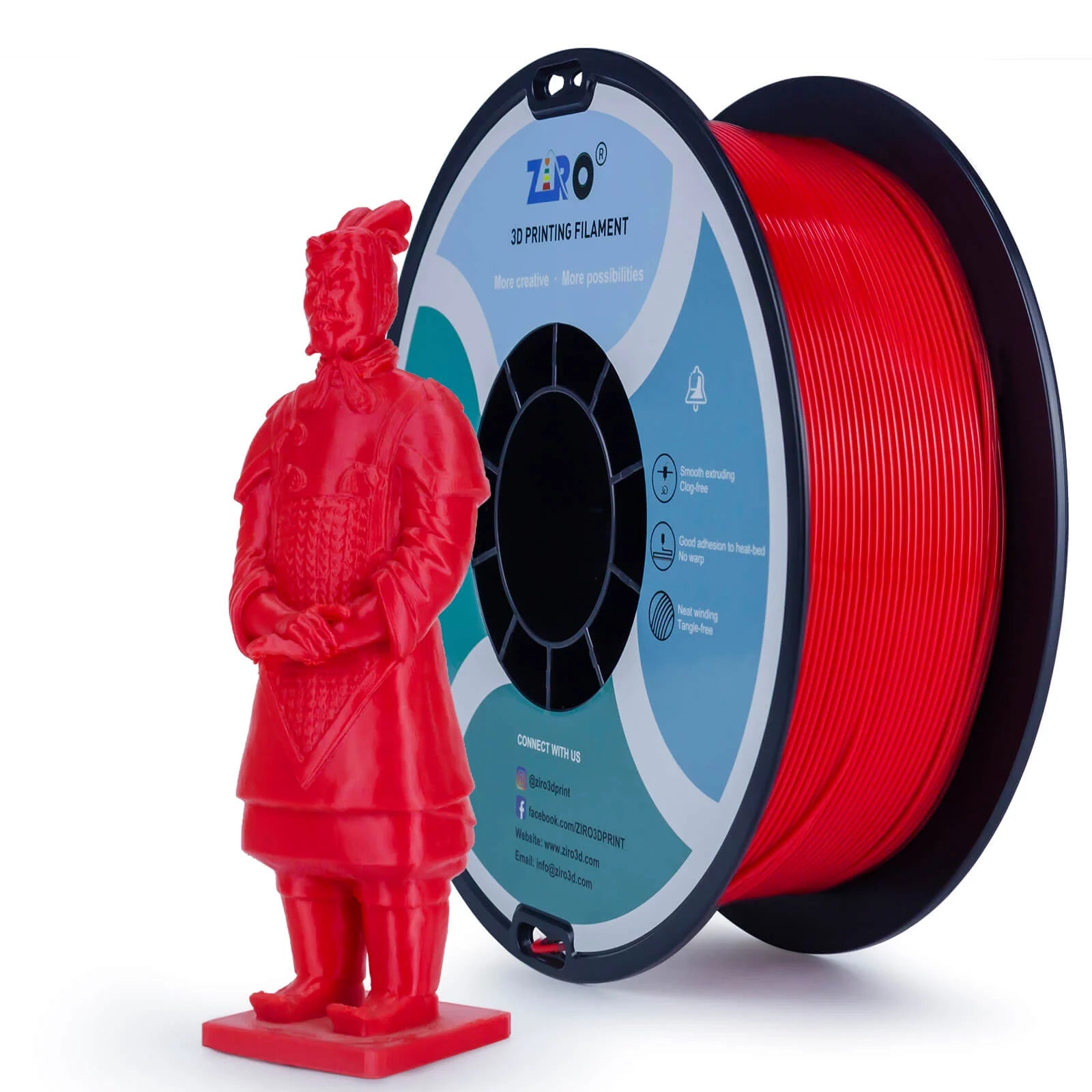 ZIRO PLA PRO Basic Color Series Filament 1.75mm