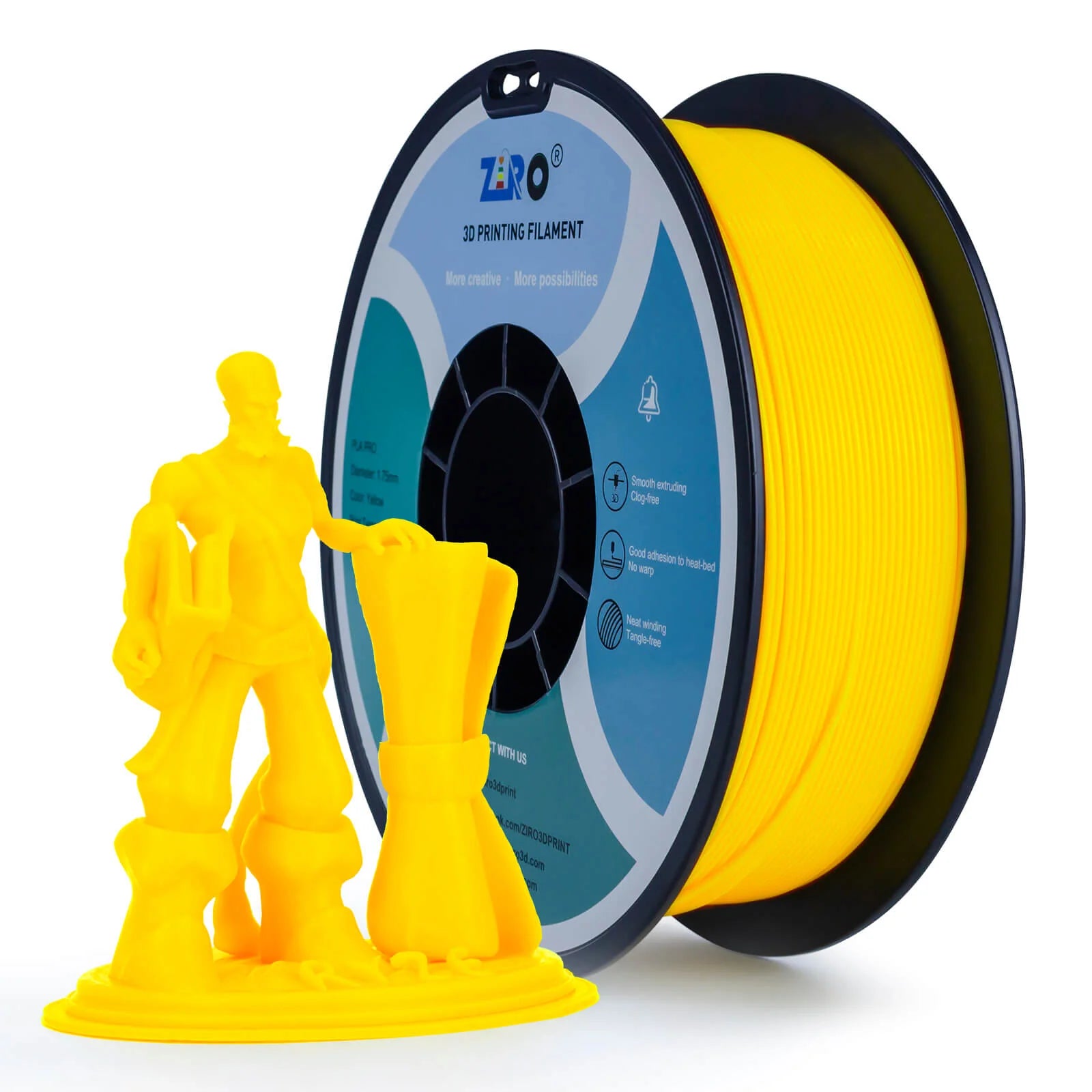 ZIRO PLA PRO Basic Color Series Filament 1.75mm